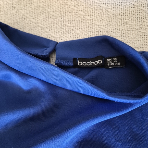 Boohoo Royal Blue Midi Dress - Picture 6 of 9